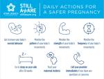 Safer Pregnancy 4x5 Reminder Card